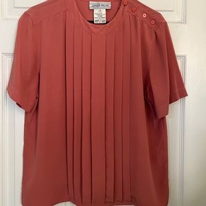 Vintage Jones Wear Mauve Blouse